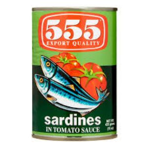 555 Sardines in Tomato Sauce 155g